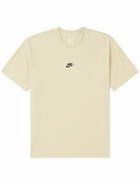 Nike - NSW Logo-Embroidered Cotton-Jersey T-Shirt - Yellow