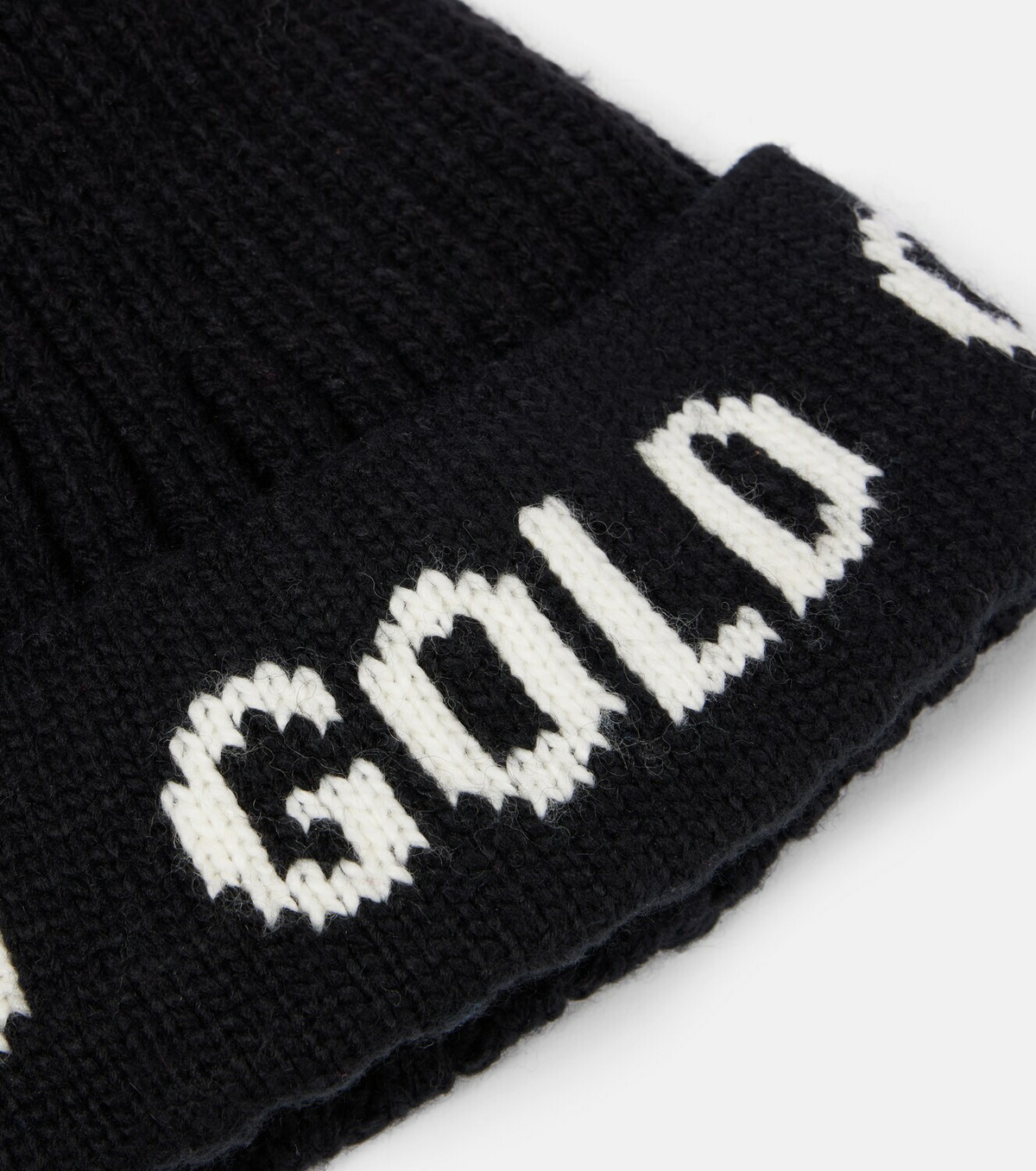 Goldbergh Hodd logo ribbed-knit beanie