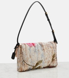 Valentino Garavani DeVain Small floral sequined shoulder bag
