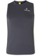 OSTRYA - Slim-Fit Logo-Print Jersey Tank Top - Gray