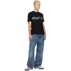 Off-White Black Bookish Scarf Regular T-shirt
