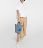 Loewe Anagram raffia shoulder bag