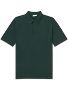 Sunspel - Slim-Fit Sea Island Cotton Polo Shirt - Green
