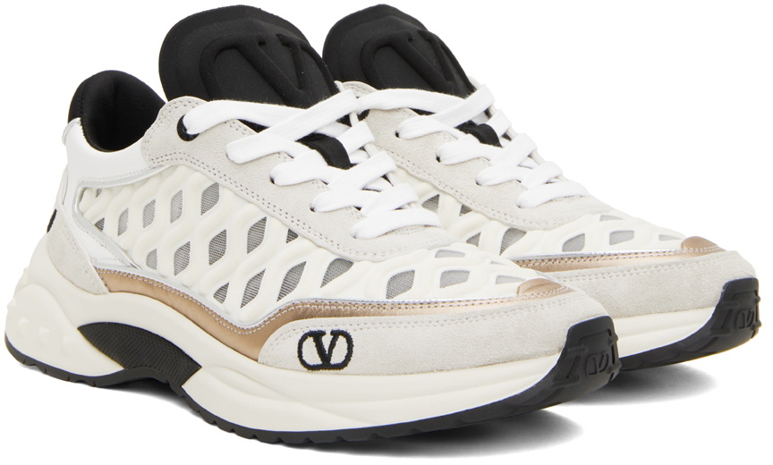 Valentino Garavani Off-White Ready Go Runner Low Sneakers