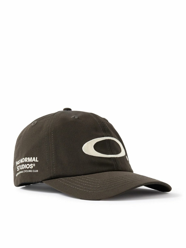 Photo: Pas Normal Studios - Oakley Off-Race Logo-Embroidered Printed Canvas Cycling Cap