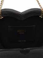 MOSCHINO - Suit Heart Shaped Clutch