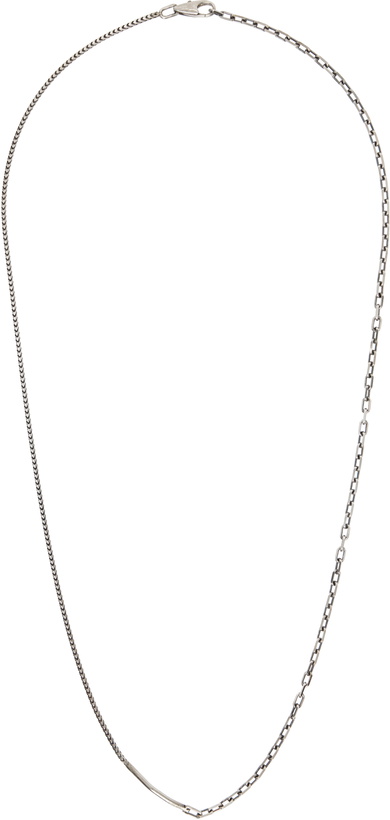 Photo: Title of Work Snake & Anchor Bar Necklace