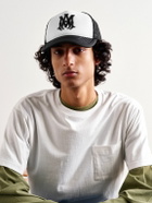 AMIRI - MA Logo-Embroidered Scuba and Mesh Trucker Cap