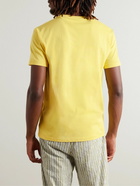 Polo Ralph Lauren - Logo-Embroidered Cotton-Jersey T-Shirt - Yellow