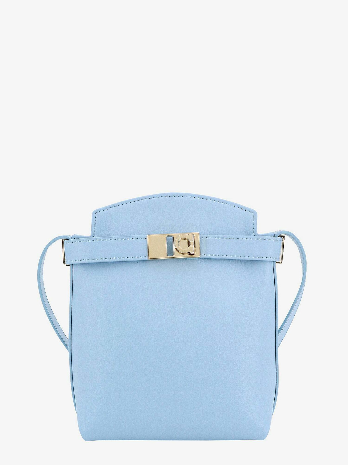 Ferragamo Hug Blue Womens Shoulder Bag Salvatore Ferragamo