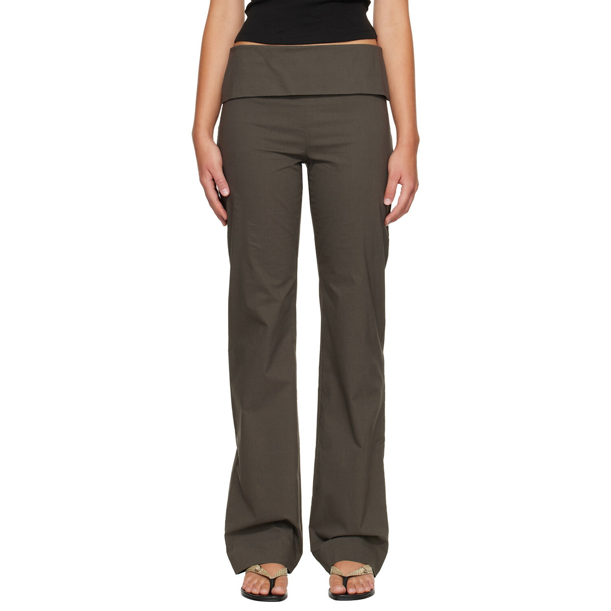 St. Agni Gray Studio Trousers