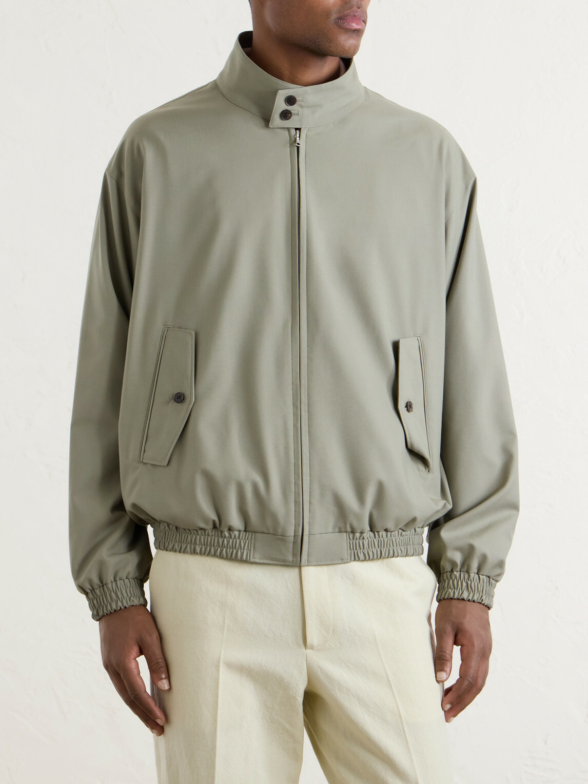Auralee - Wool Blouson - Green