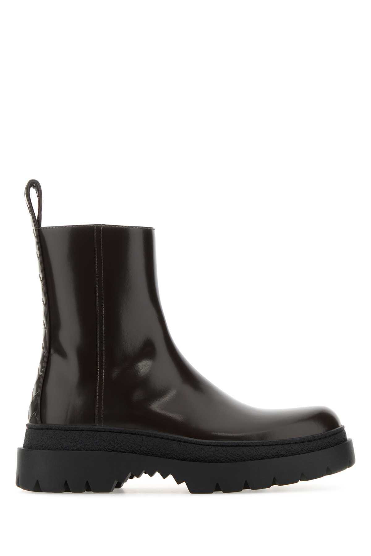 Bottega Veneta Black Lug Boots Bottega Veneta