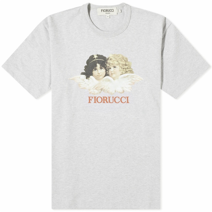 Photo: Fiorucci Women's Icon Angel T-Shirt in Grey