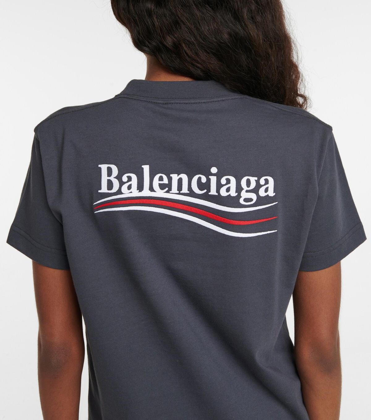 Balenciaga - Logo cotton T-shirt Balenciaga