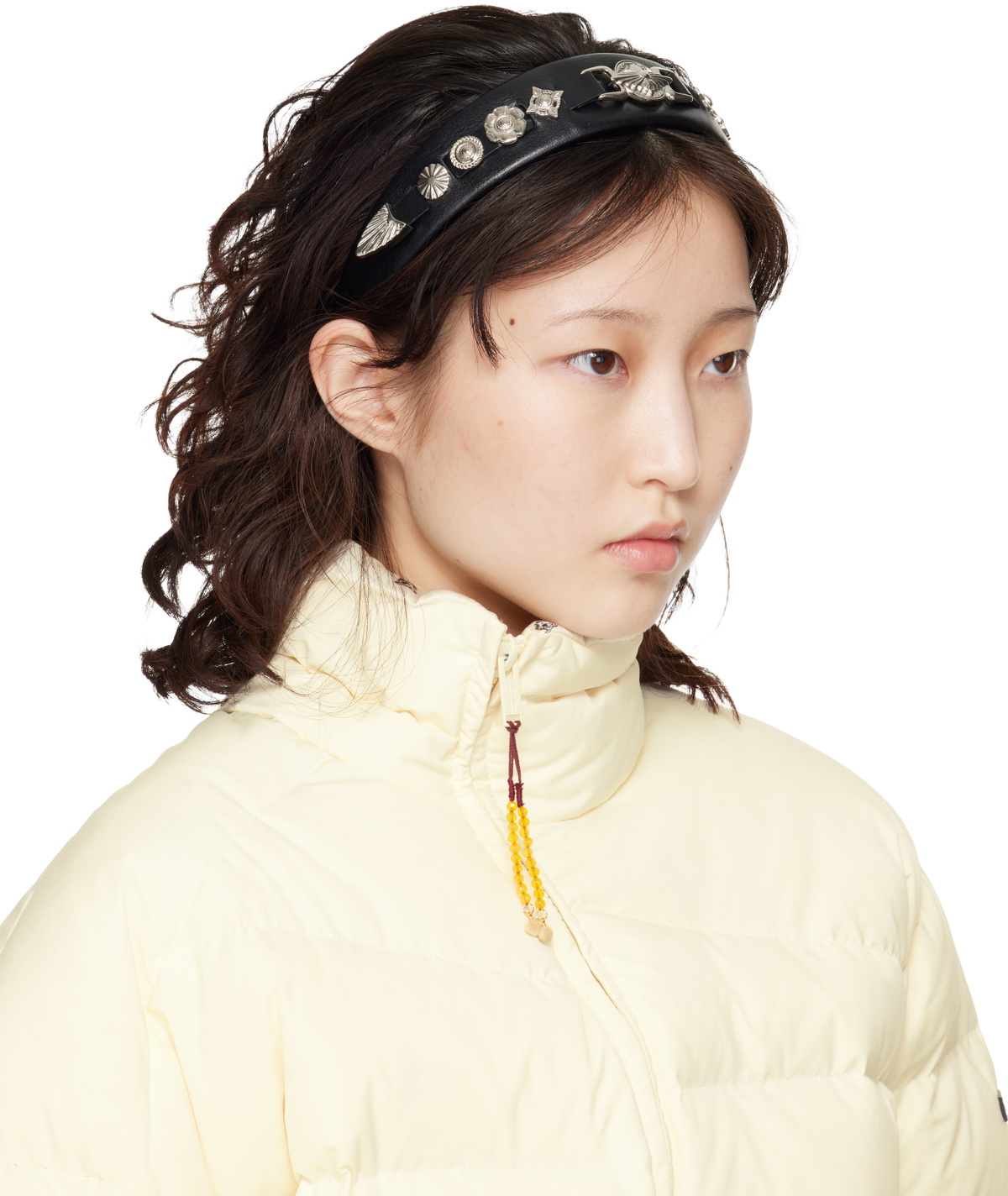 Toga Pulla Black Metal Headband