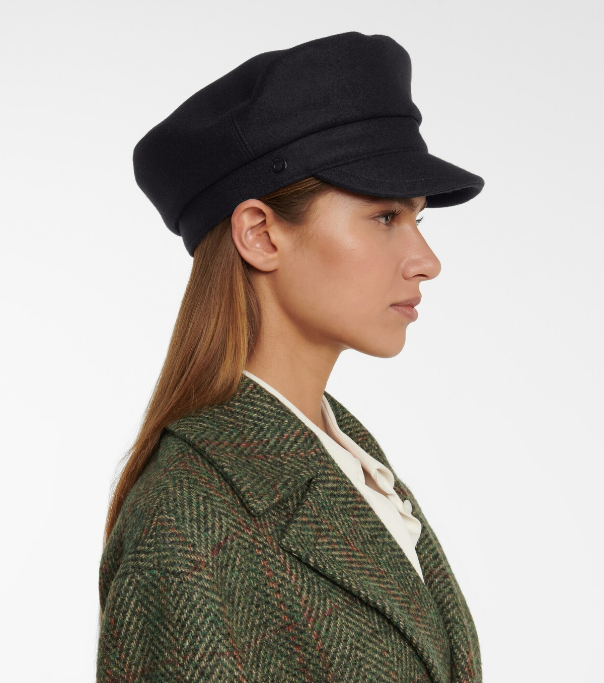 Loro Piana - Lea wool and cashmere baker cap
