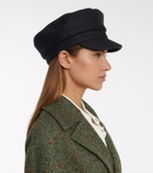 Loro Piana - Lea wool and cashmere baker cap
