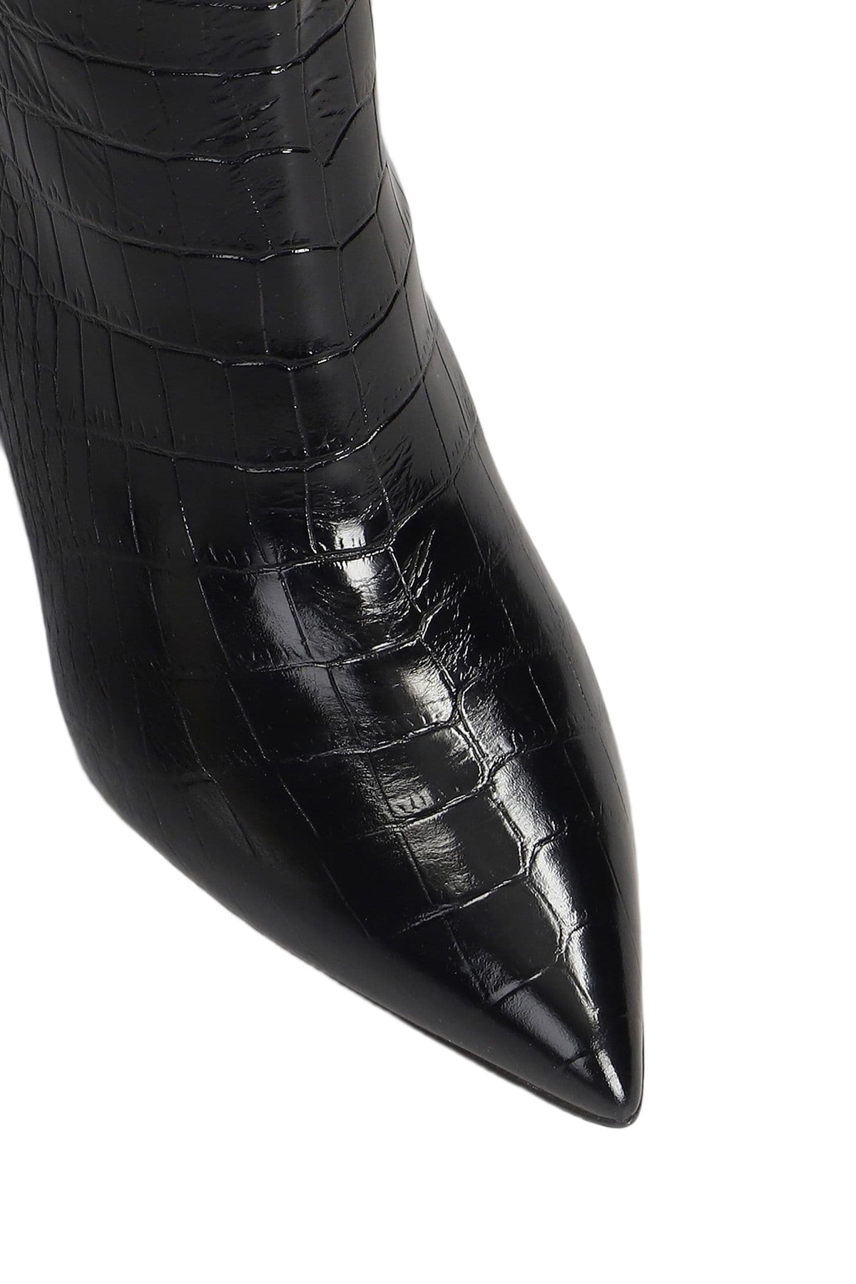 Paris Texas Anja Boot 70 High Heels Boots In Black Leather