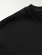 Givenchy - Logo-Print Cotton-Jersey Sweatshirt - Black