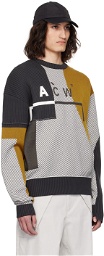 A-COLD-WALL* Multicolor Paneled Sweater