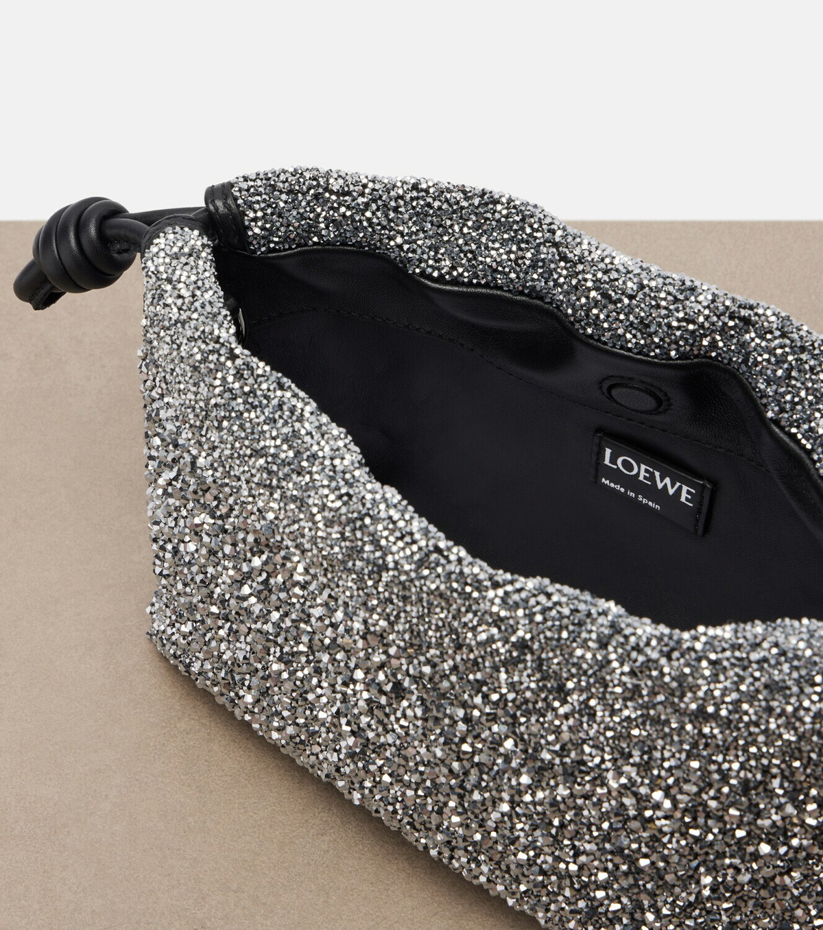 Loewe Flamenco Mini beaded clutch