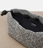 Loewe Flamenco Mini beaded clutch