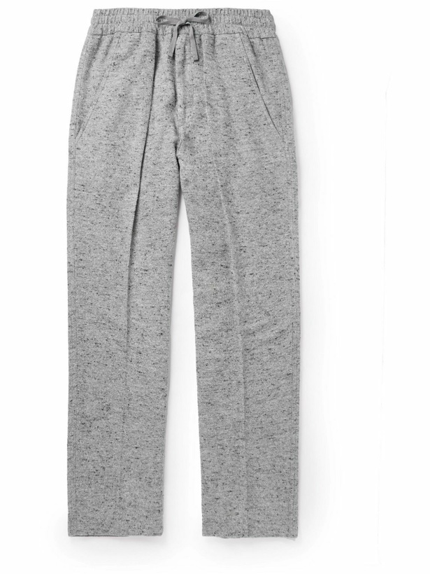 Photo: Isabel Marant - Reiko Straight-Leg Cotton-Blend Trousers - Gray