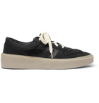 Fear of God - Leather, Nubuck and Mesh Sneakers - Black