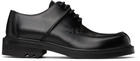 Dries Van Noten Black Leather Derbys