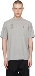 UNDERCOVER Gray Embroidered T-Shirt