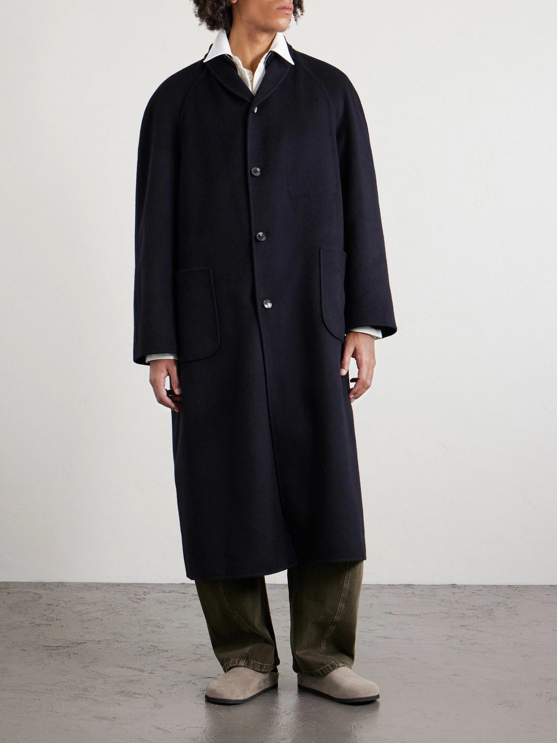 UMIT BENAN - Caan Cashmere Coat - Black