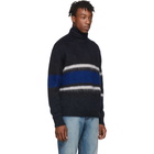 Golden Goose Navy Yoshiro Turtleneck