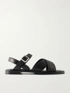 J.M. Weston - Leather Sandals - Black