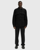 WOOLRICH BLACK LABEL - CASENTINO 2PKT SHIRT Black Mens Overshirt