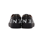 Givenchy Black and White Reverse Logo Urban Street Sneakers