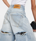 Vetements Distressed high-rise jeans