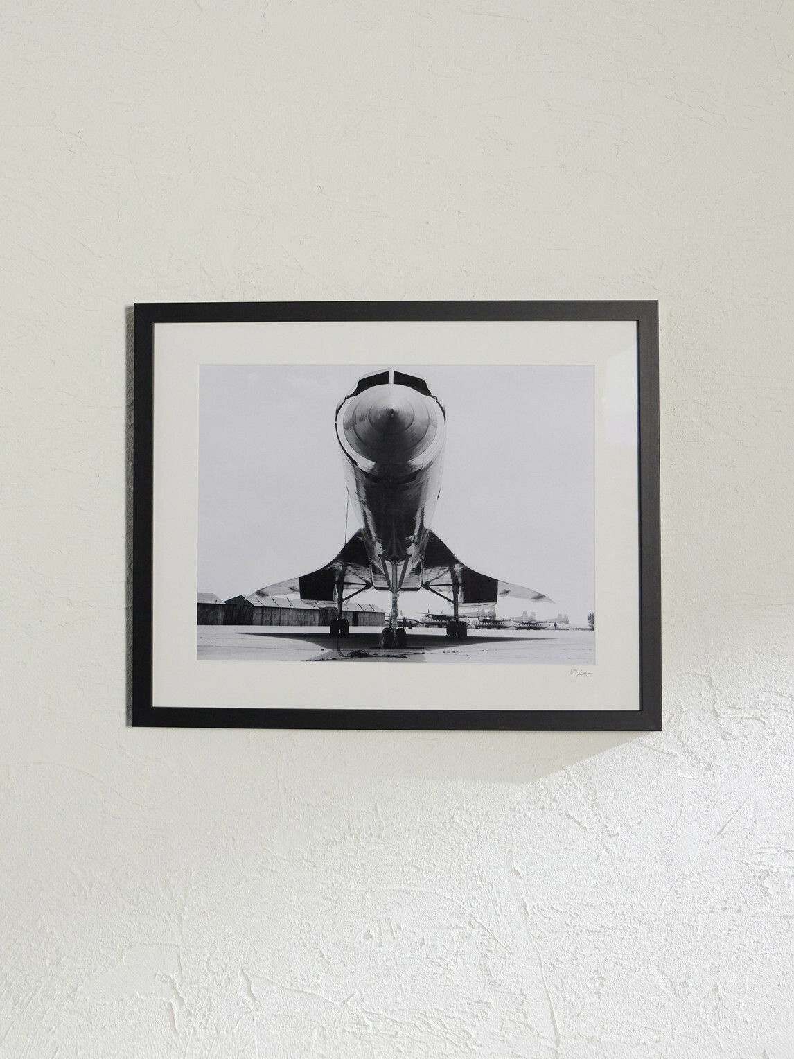 Sonic Editions - Framed 1967 Concorde '67 Print, 50" x 40"