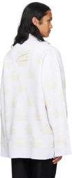 JW Anderson White Bunny Sweater