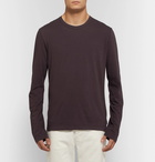 James Perse - Combed Cotton-Jersey T-Shirt - Men - Dark purple