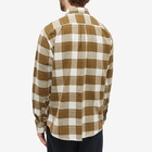 Foret Men's Dale Check Shirt in Army