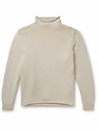 J.Crew - Cotton Rollneck Sweater - Neutrals