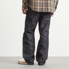 Visvim Men's Social Sculpture 01 Wide Unwashed Jeans in Indigo