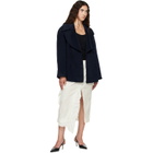 Loulou de Saison Navy NEIL Double Breasted Jacket