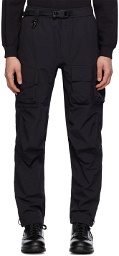 Maharishi Black Water-Repellent Cargo Pants