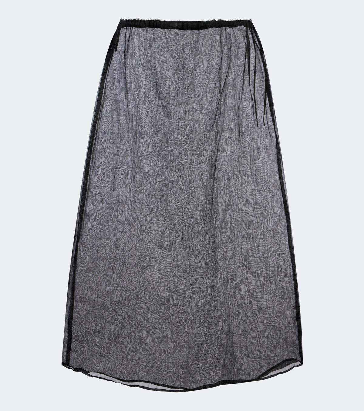 Prada Cotton organdy midi skirt