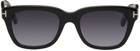 TOM FORD Black Snowdon Sunglasses