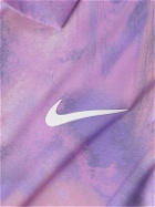 Nike Golf - Tour Printed Dri-FIT Golf Polo Shirt - Purple