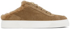 Max Mara Tan Slide Sneakers