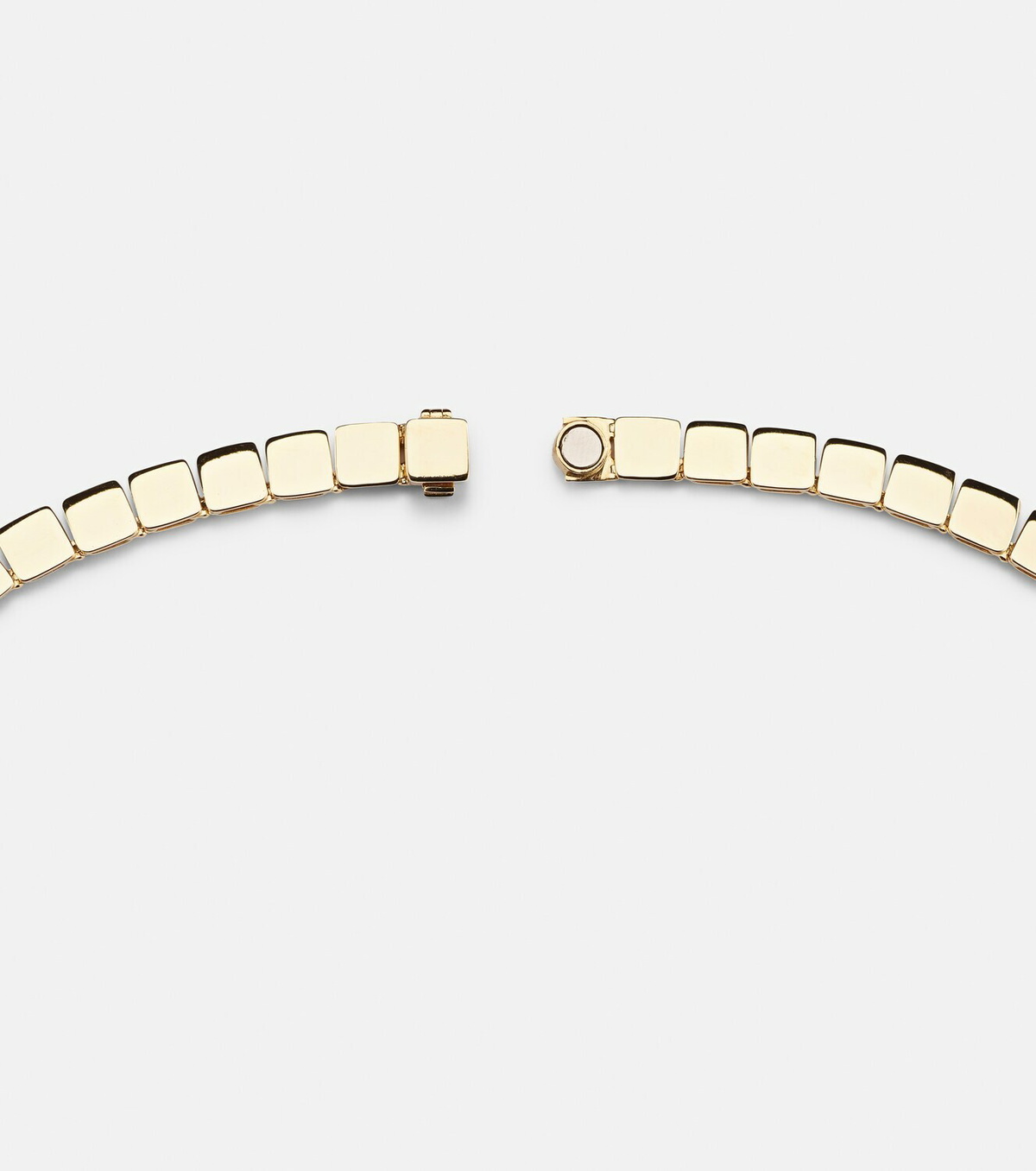 Ileana Makri 18kt gold necklace with diamonds